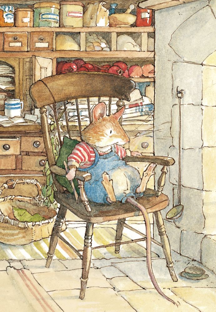 Brambly Hedge by Jill Barklem 20 Mini Notecards Cube - Bee's Emporium