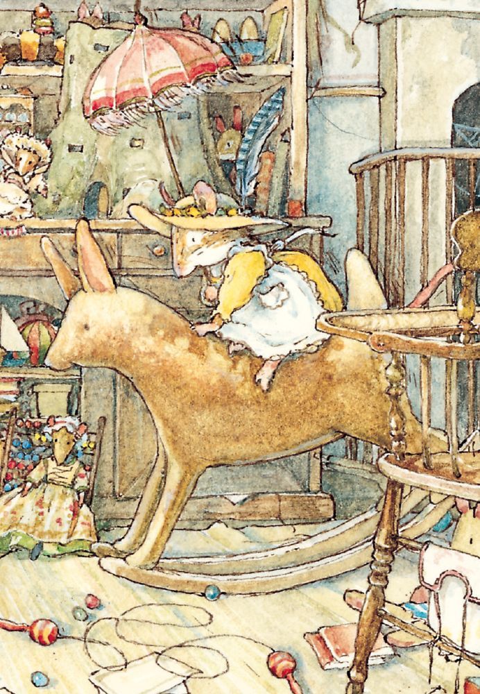 Brambly Hedge by Jill Barklem 20 Mini Notecards Cube - Bee's Emporium