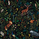 Enchanted Forest Animals by Anna Stead Blank Greeting Card with Envelope