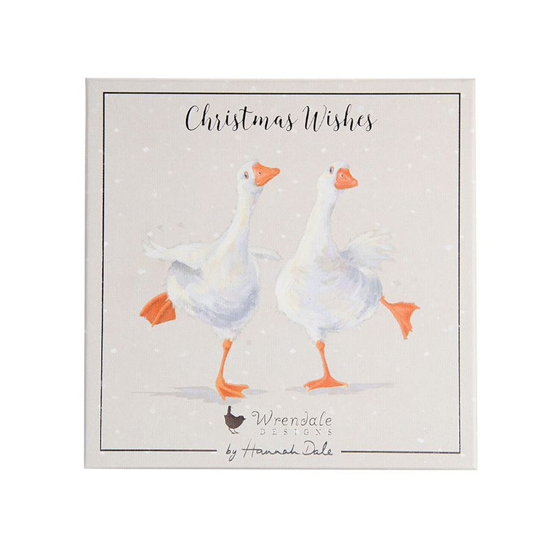 Wrendale Designs Dancing on Ice Goose Box of 8 Christmas Cards