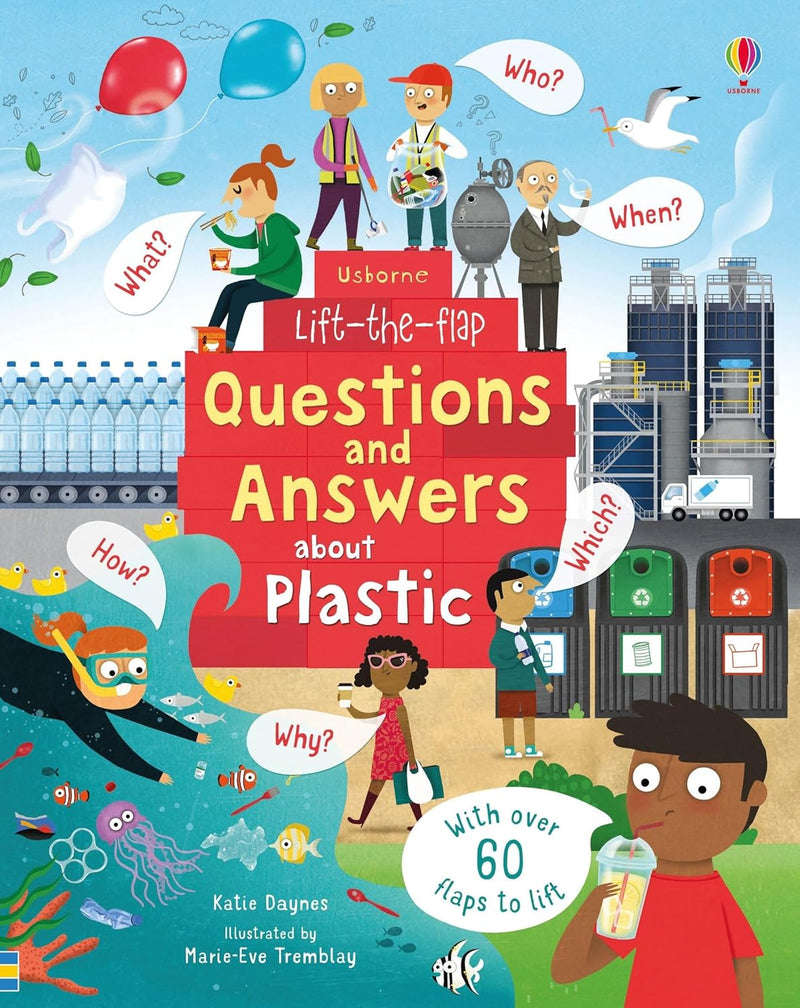 Lift-the-Flap Questions and Answers About Plastic (Board Book)