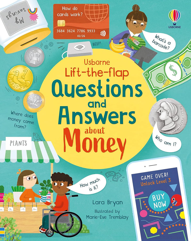 Lift-the-flap Questions and Answers about Money (Board Book)