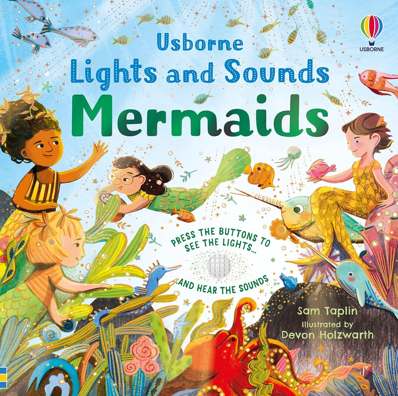 Lights and Sounds Mermaids (Sound and Light Books) (Board book)