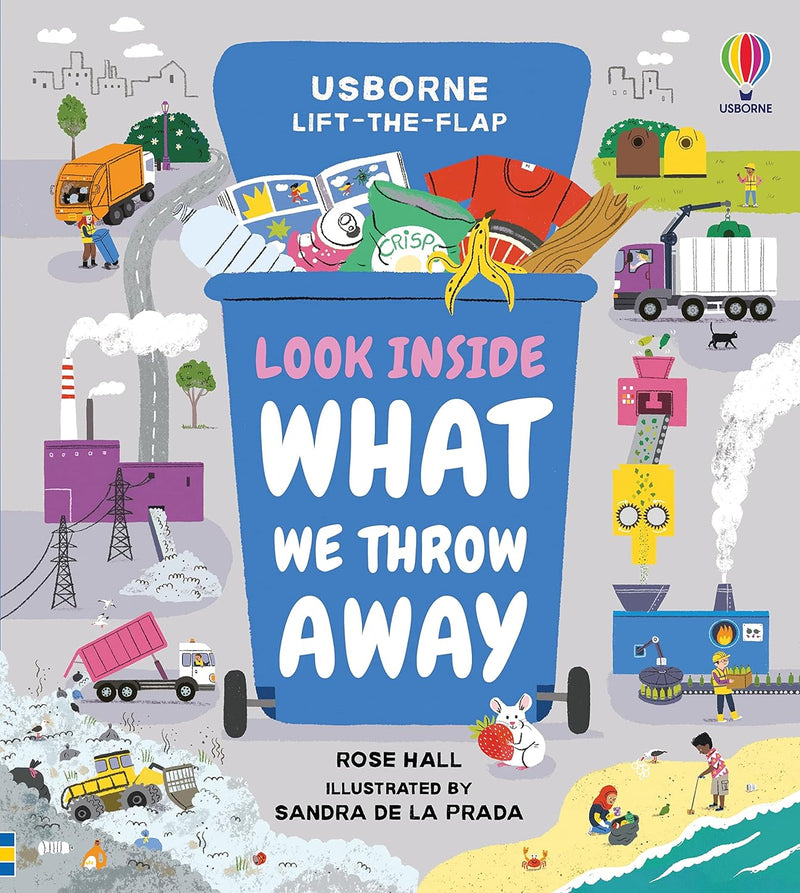 Look Inside What We Throw Away (Board Book)