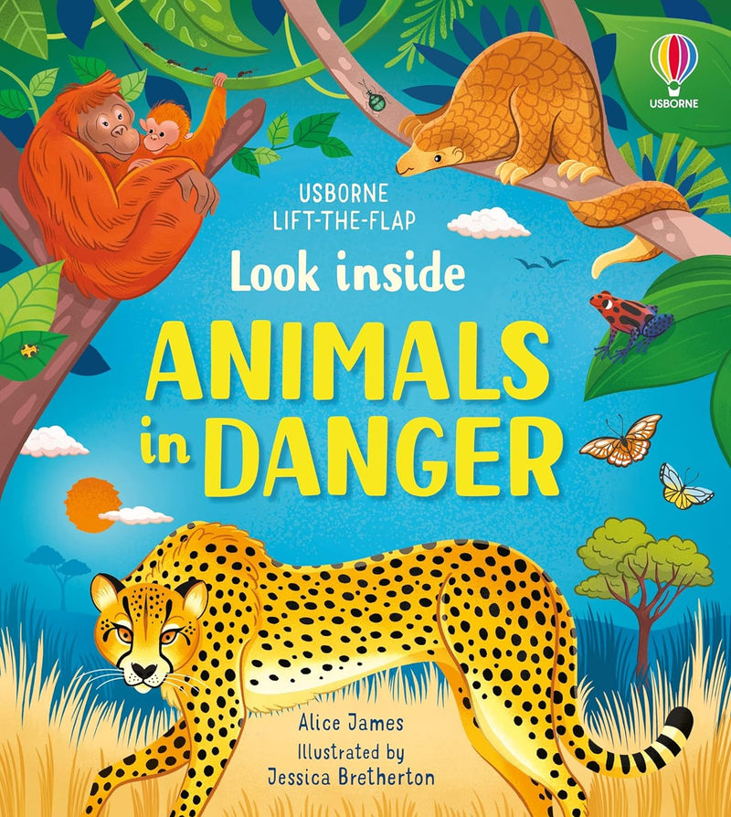 Look inside Animals in Danger (Lift-the-Flap) (Hardcover)