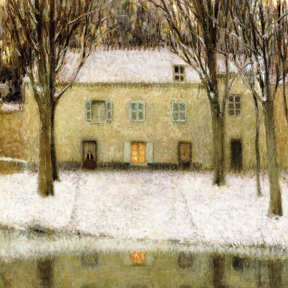 Small Spot by the Water by Henri Le Sidaner Pack of 8 Charity Christmas Cards - Bee's Emporium