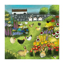 In the Garden by Louise Rawlings Blank Greeting Card with Envelope