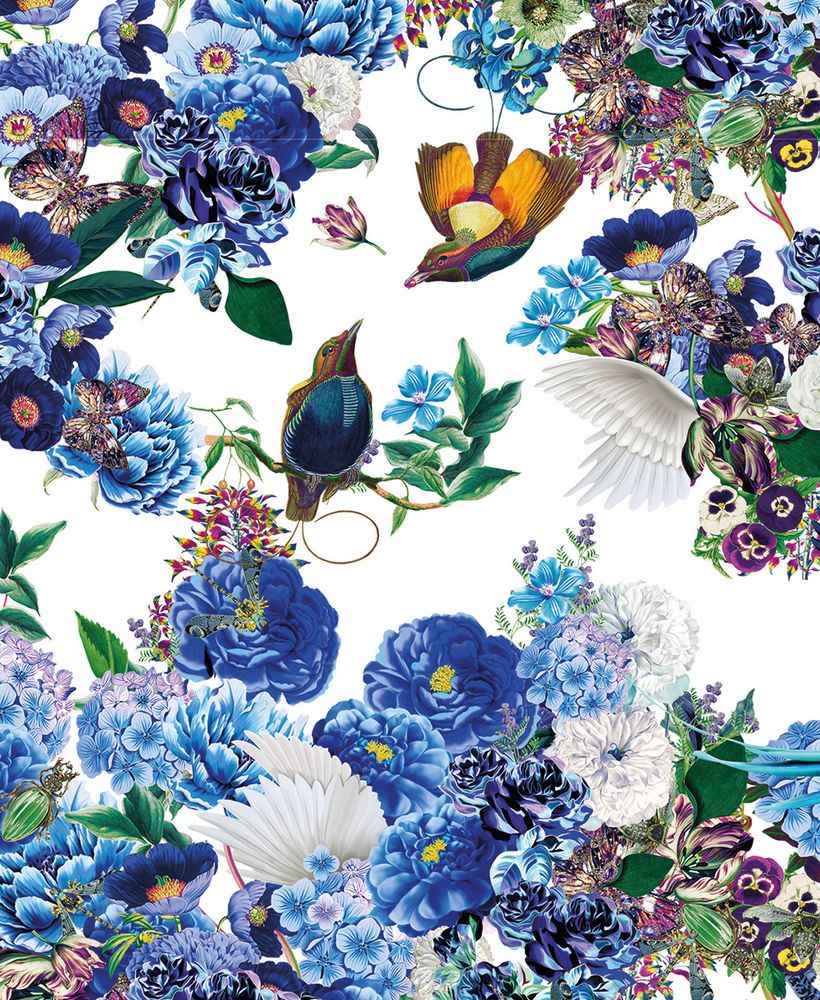 Mary Katrantzou Floral Fiesta Box of 20 Notecards with Envelopes