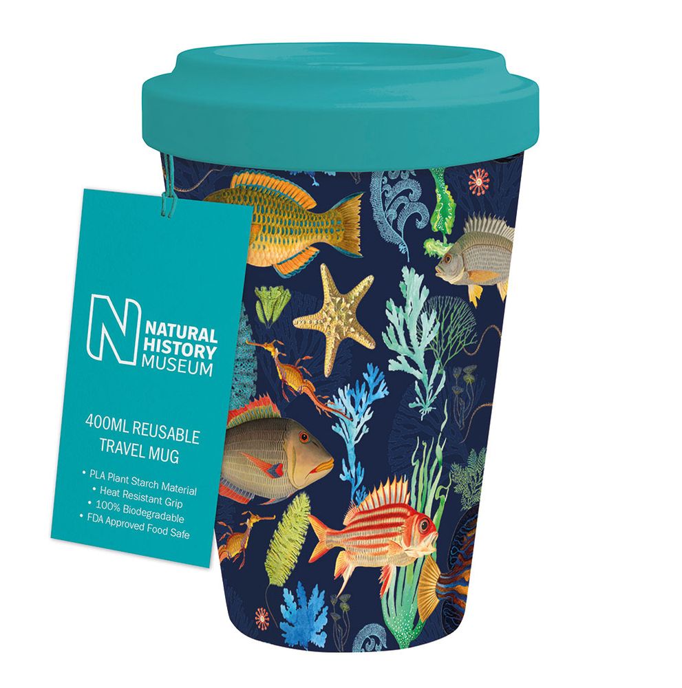 Natural History Museum An Array of Marine Life Travel Mug - Bee's Emporium