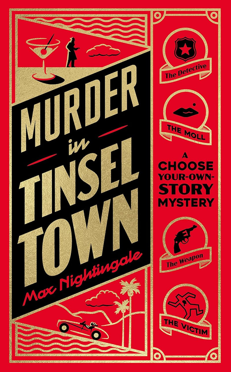 Murder in Tinseltown: A Choose-Your-Own-Story Mystery by Max Nightingale (Hardcover)