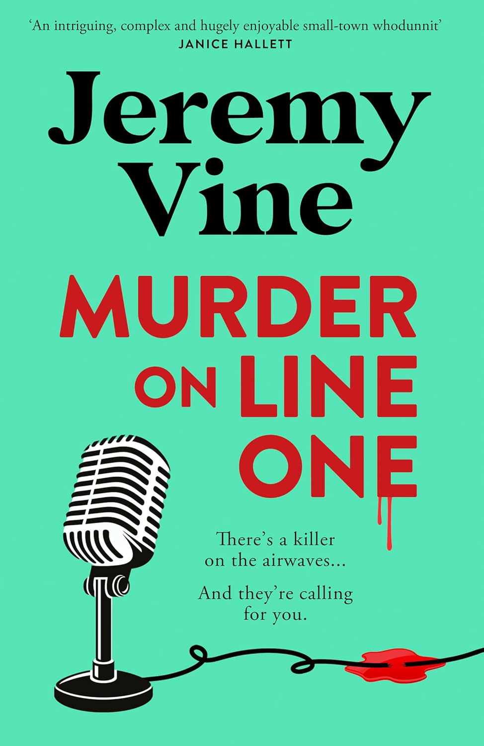 Murder on Line One by Jeremy Vine (Hardcover) - Bee's Emporium