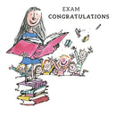 Roald Dahl Matilda Exam Congratulations Greeting Card with Envelope