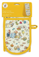 Brambly Hedge Spring Picnic Organic Cotton Double Oven Gloves