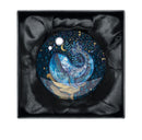 Emma Frances Grant Luna Tides Crystal Dome Paperweight