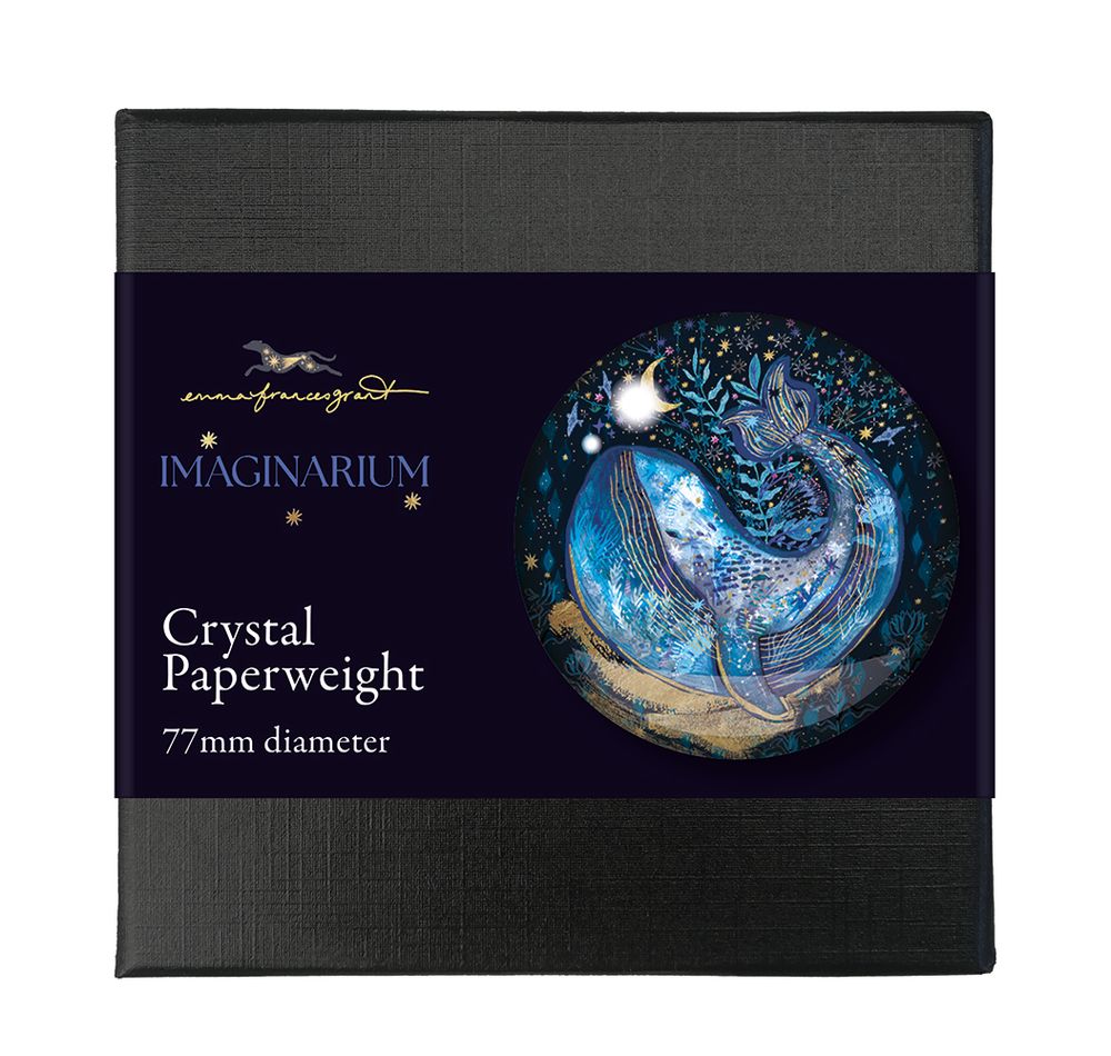 Emma Frances Grant Luna Tides Crystal Dome Paperweight - Bee's Emporium