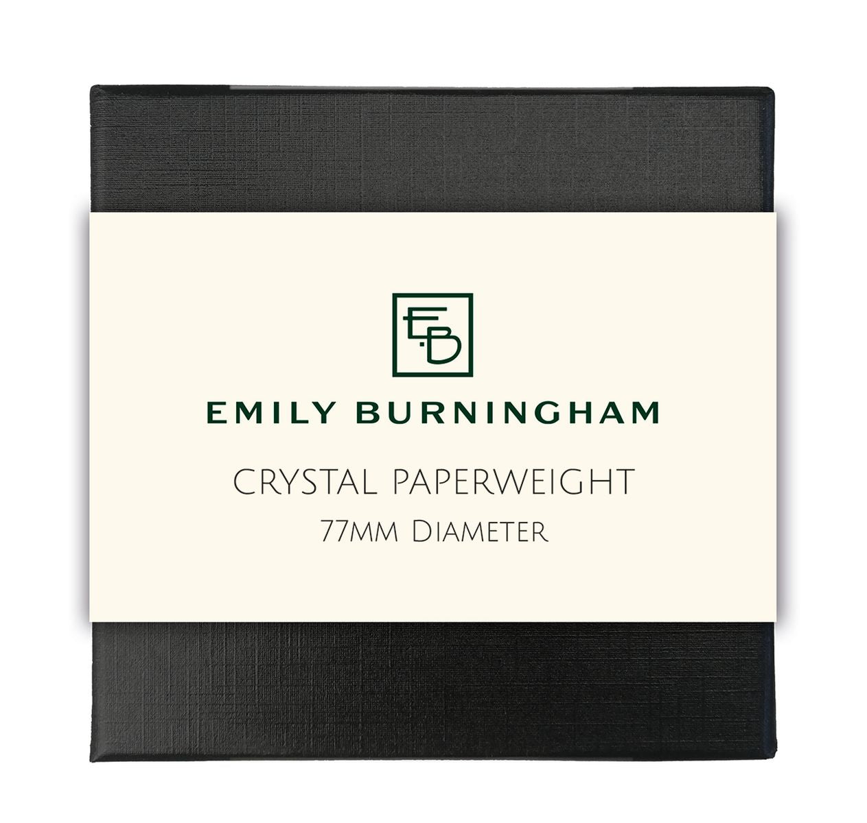 Emily Burningham Lemon Grove Crystal Dome Paperweight - Bee's Emporium