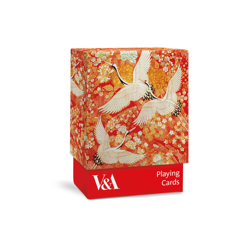 V&A Kimono Cranes Playing Cards