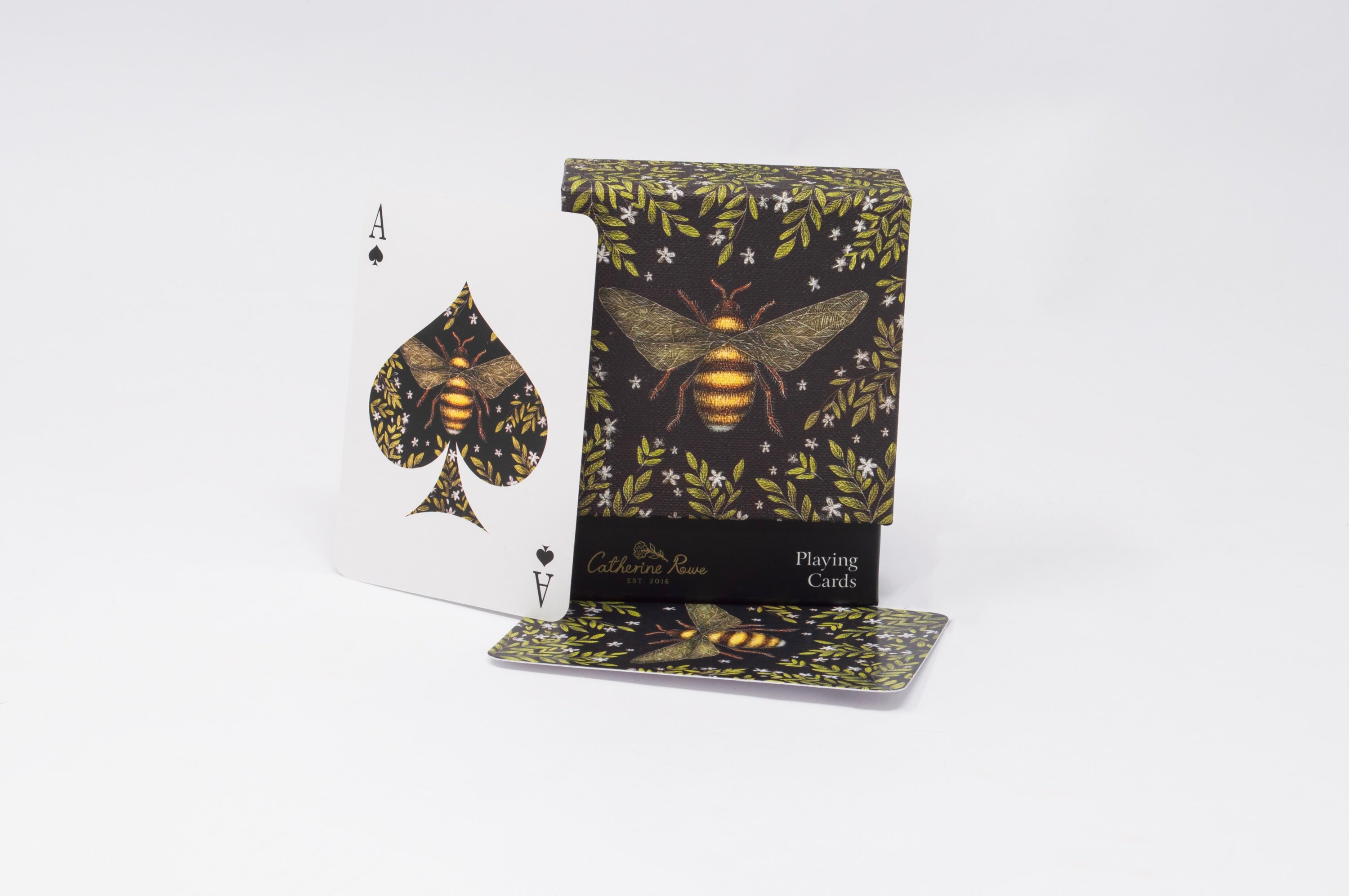 Catherine Rowe Honey Bee Playing Cards