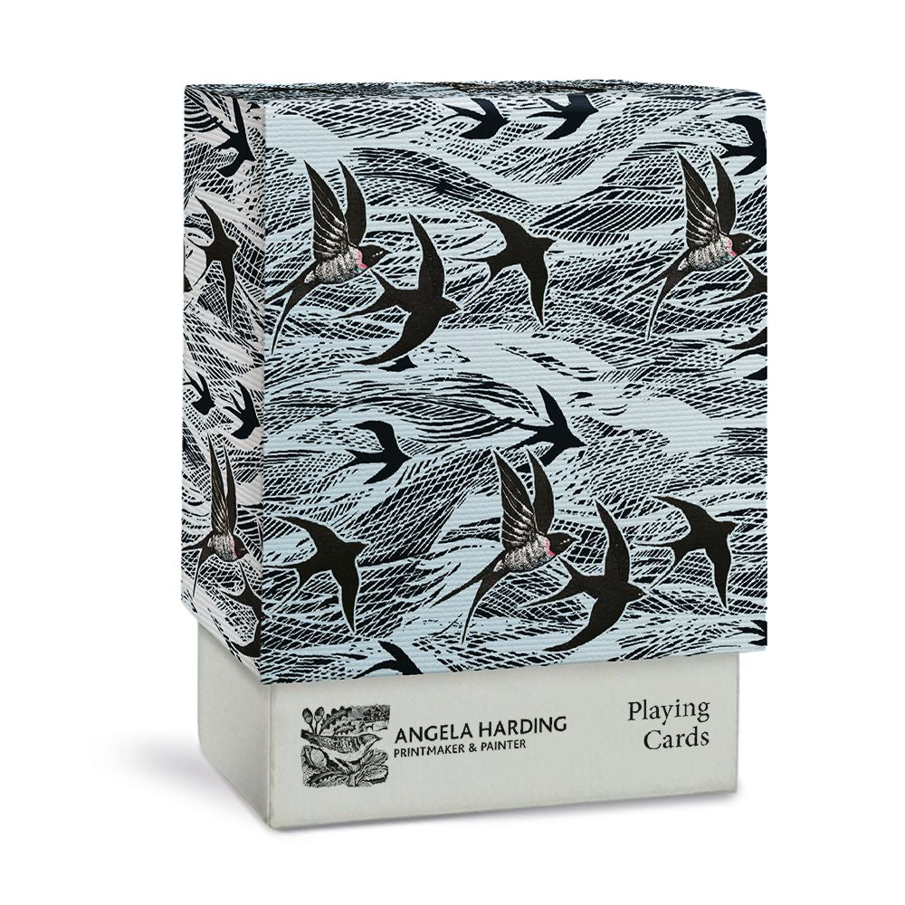 Angela Harding Swallow and Sea Playing Cards
