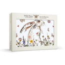 Wild Press Wildflower Hare Set of 4 Cork Backed Placemats