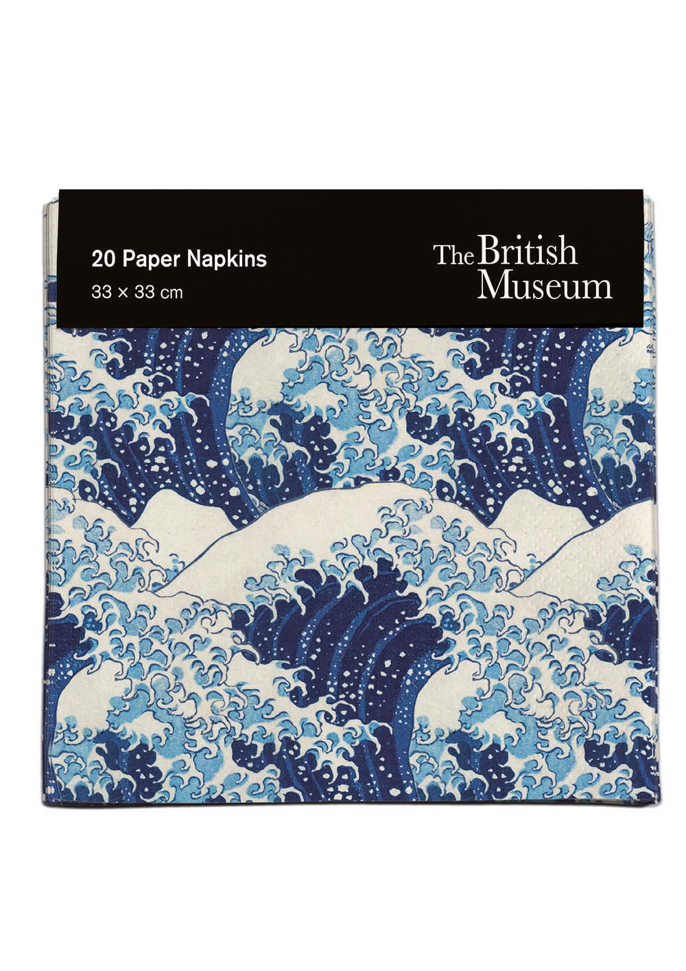 The British Museum The Great Wave Pack of 20 Paper Napkins - Bee's Emporium