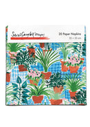 Sarah Campbell Designs Glasshouse Gardener Pack of 20 Paper Napkins