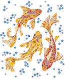 Wild Press - Koi Pond Blank Greeting Card with Envelope