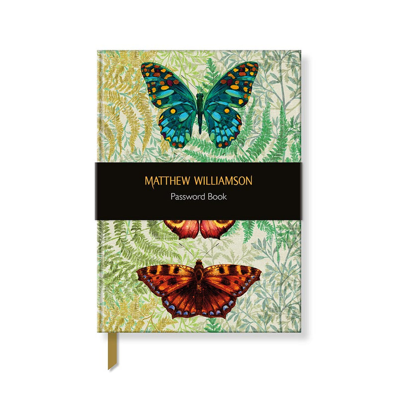 Matthew Williamson Butterfly Ferns Password Book