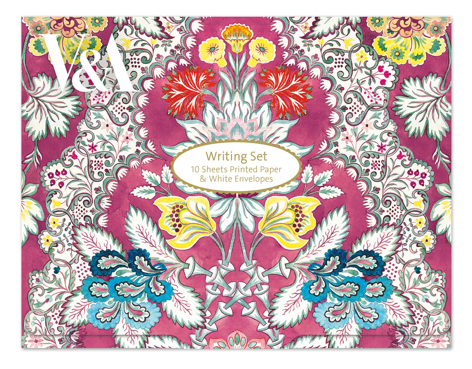 V&A Roccoco by Anna Maria Garthwaite Writing Set - Bee's Emporium