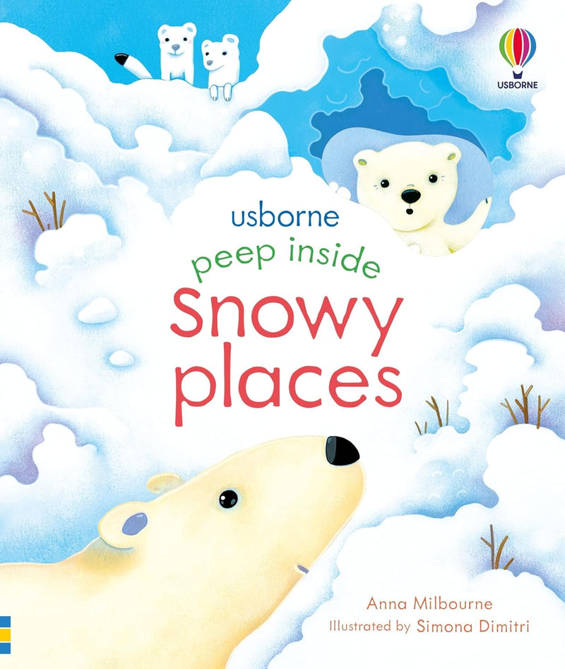 Peep Inside Snowy Places (Board Book)