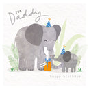 Happy Birthday Daddy Greeting Card with Envelope