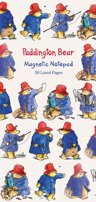 Paddington Bear Magnetic Fridge Notepad - Bee's Emporium