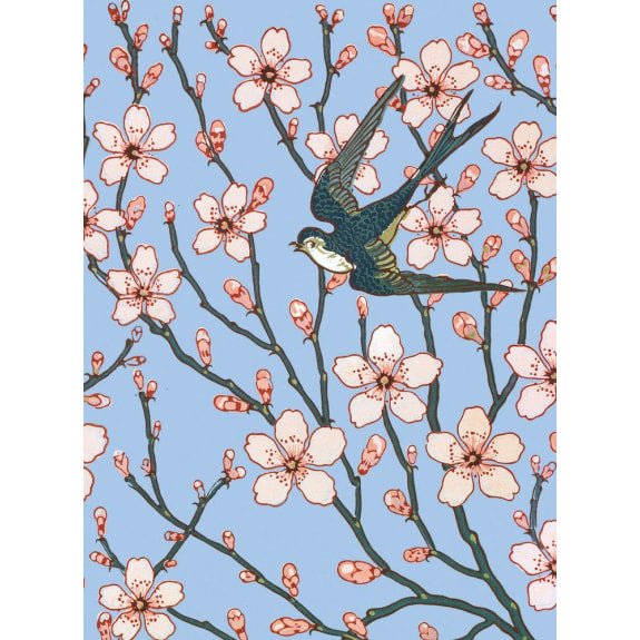 V&A Almond Blossom and Swallow 8 Notecards & Envelopes