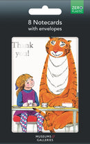 Tiger Who Came to Tea - 8 Thank You Notecards & Envelopes - Bee's Emporium