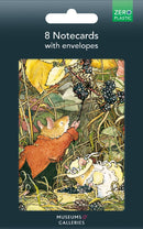 Brambly Hedge Blackberry Picking 8 Notecards & Envelopes