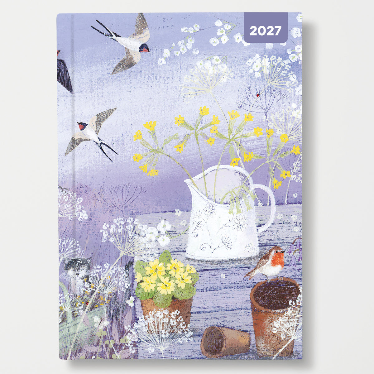 Lucy Grossmith - Spring Garden A5 Padded Diary