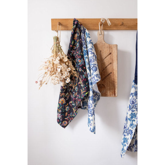 Matthew Williamson Paisley Set of 2 Organic Cotton Tea Towels - Bee's Emporium