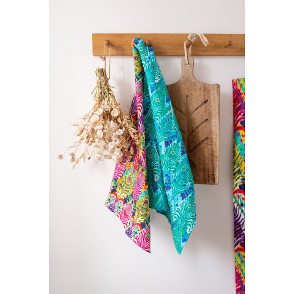 Matthew Williamson Ikats Set of 2 Organic Cotton Tea Towels - Bee's Emporium