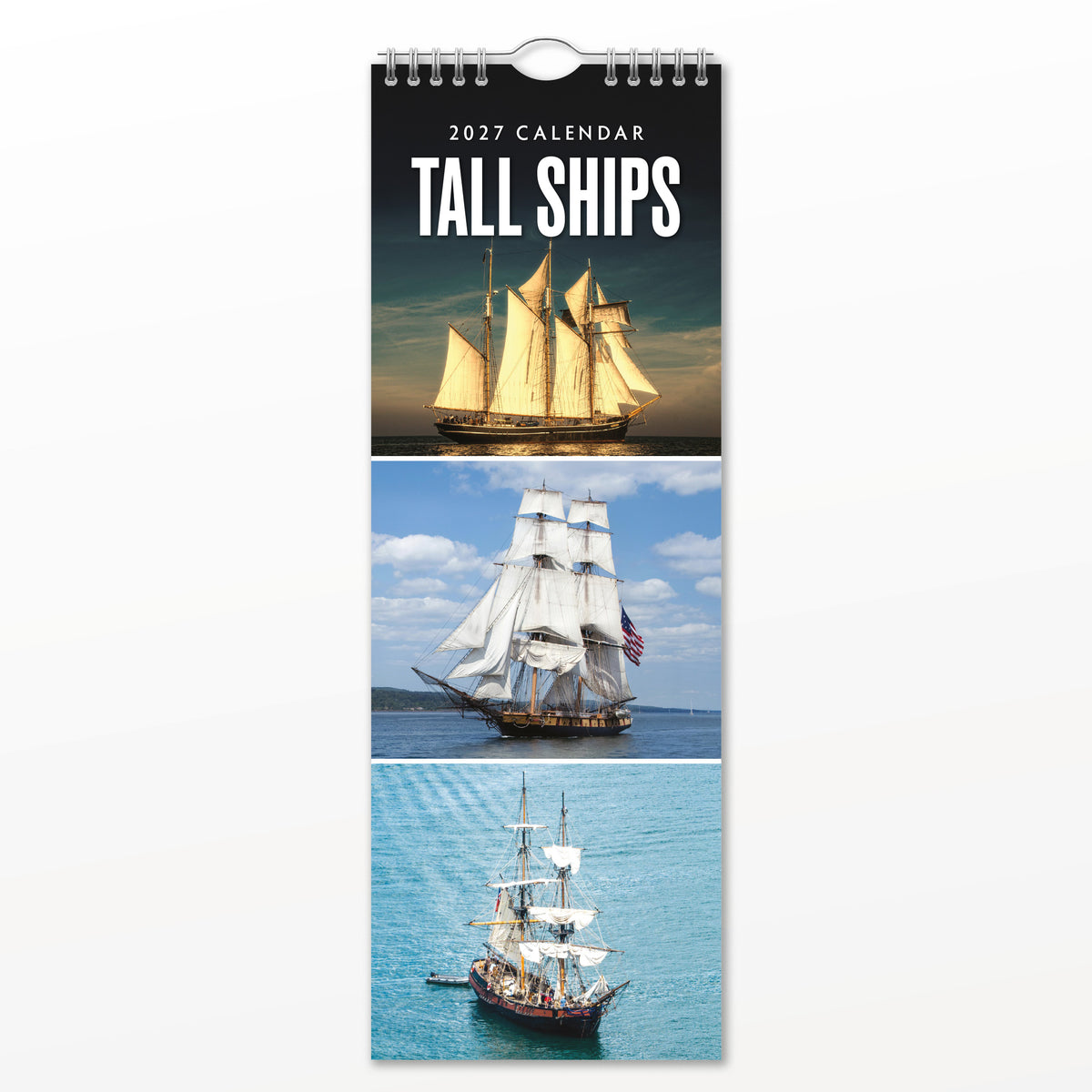 Tall Ships 2027 Slim Wall Calendar