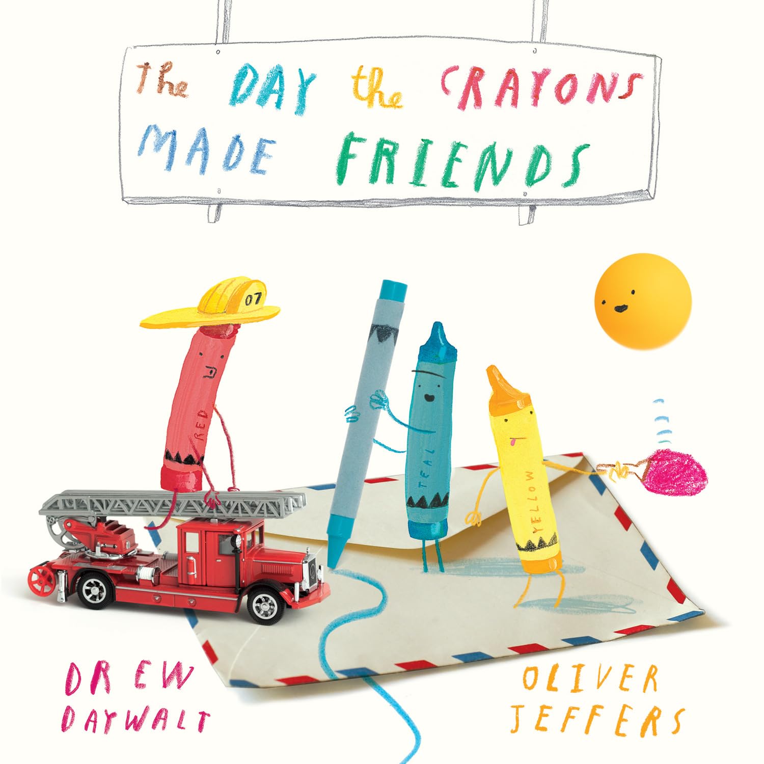 The Day the Crayons Made Friends by Oliver Jeffers (Hardcover)