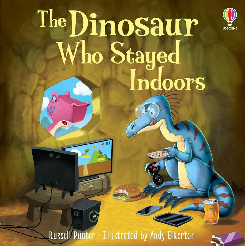 The Dinosaur who Stayed Indoors (Paperback)