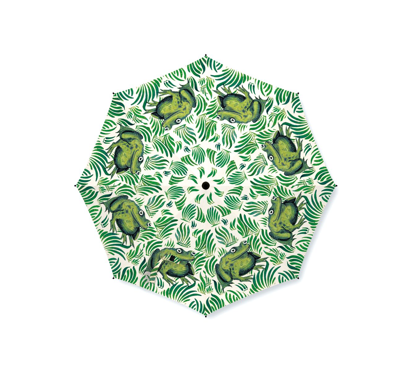 V&A William De Morgan Frog Tile Umbrella - Bee's Emporium