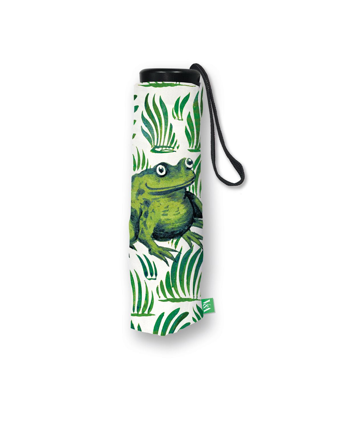 V&A William De Morgan Frog Tile Umbrella - Bee's Emporium