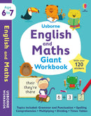 Usborne English and Maths Giant Workbook 6-7 (Paperback) - Bee's Emporium