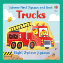 Usborne First Jigsaws: Trucks (Paperback)