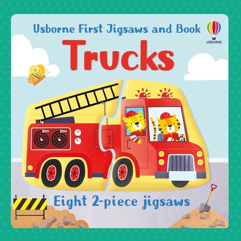 Usborne First Jigsaws: Trucks (Paperback)