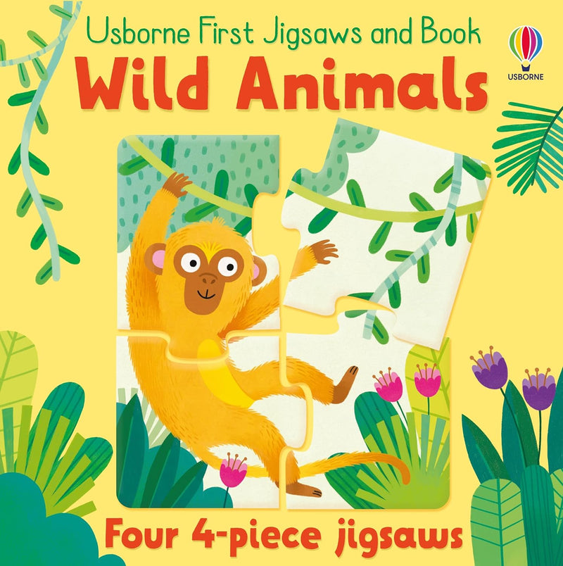 Usborne First Jigsaws: Wild Animals (Paperback)