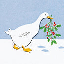 V&A Holly Goose Pack of 8 Christmas Cards