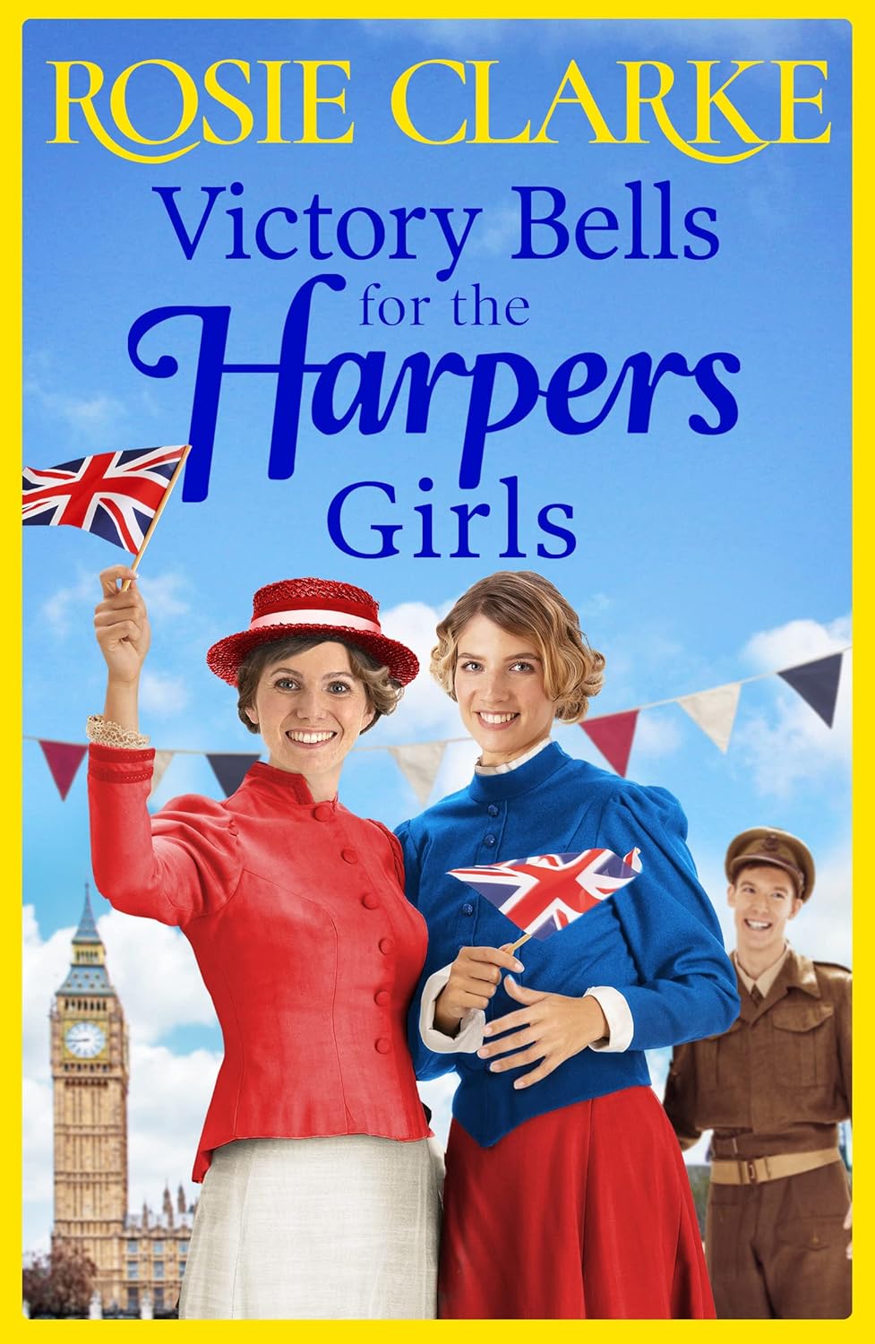 Victory Bells For The Harpers Girls by Rosie Clarke (Paperback)