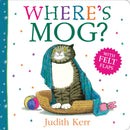 Where’s Mog?: A fun illustrated new felt flaps picture book by Judith Kerr (Board Book) - Bee's Emporium